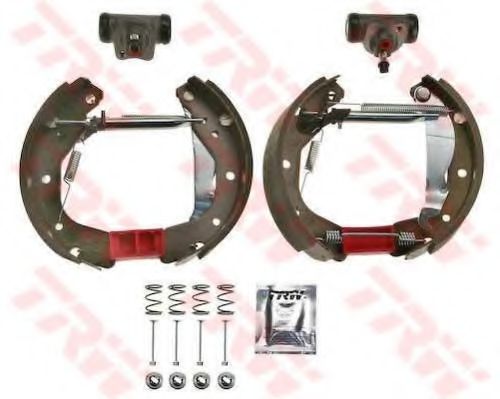 Тормозные колодки барабанные TRW GSK2605