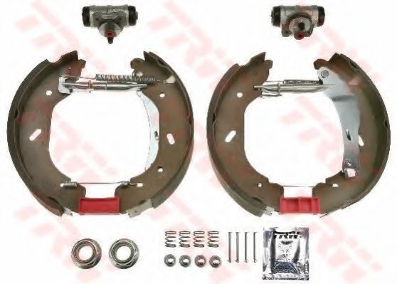 Тормозные колодки барабанные TRW GSK2632