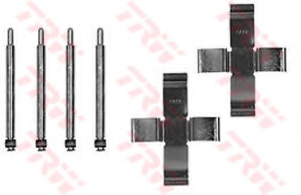 Скобы тормозных колодок TRW PFK113