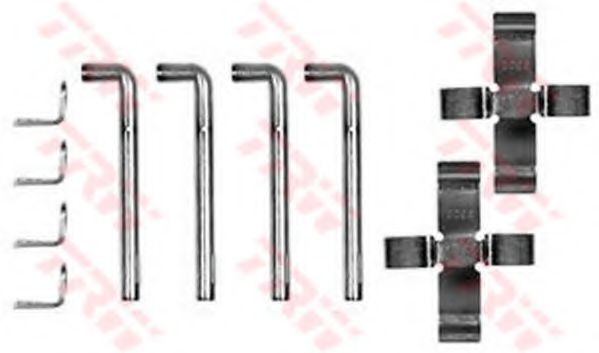 Скобы тормозных колодок TRW PFK143