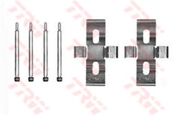 Скобы тормозных колодок TRW PFK172
