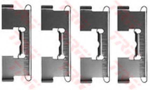 Скобы тормозных колодок TRW PFK179