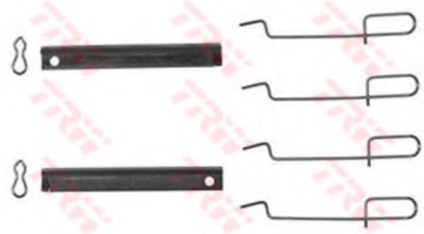 Скобы тормозных колодок TRW PFK210