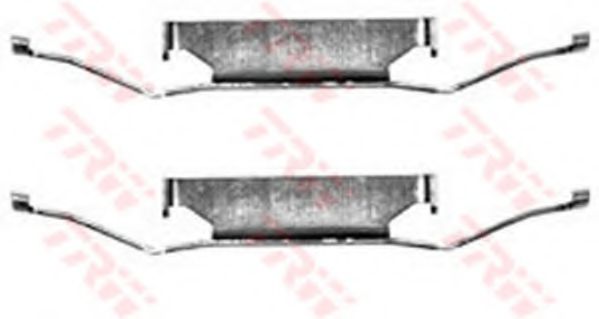 Скобы тормозных колодок TRW PFK212