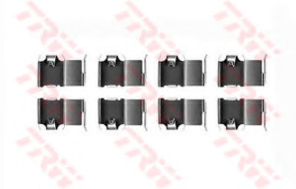 Скобы тормозных колодок TRW PFK221
