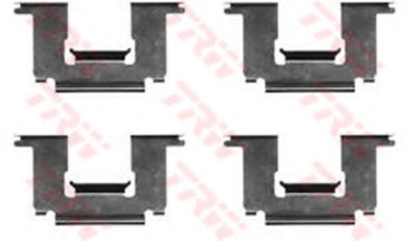 Скобы тормозных колодок TRW PFK222