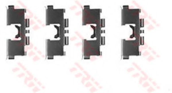 Скобы тормозных колодок TRW PFK226
