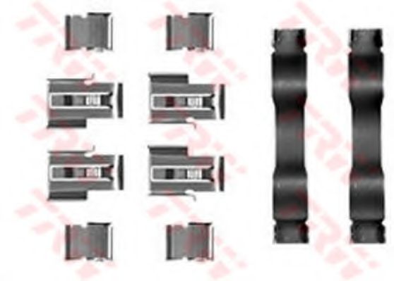 Скобы тормозных колодок TRW PFK229