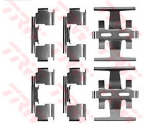Скобы тормозных колодок TRW PFK266