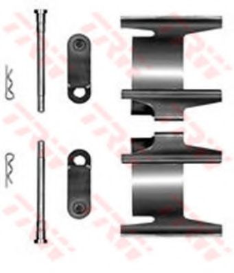 Скобы тормозных колодок TRW PFK298