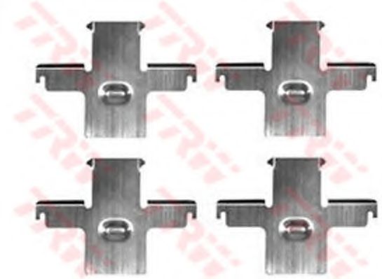 Скобы тормозных колодок TRW PFK307