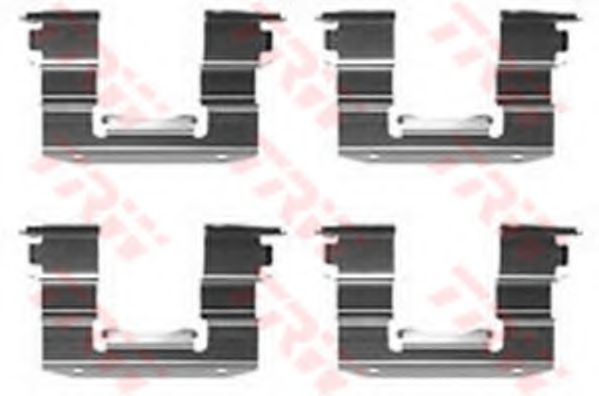 Скобы тормозных колодок TRW PFK309