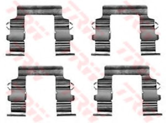 Скобы тормозных колодок TRW PFK336