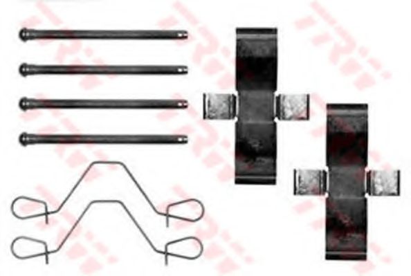 Скобы тормозных колодок TRW PFK375