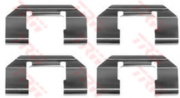 Скобы тормозных колодок TRW PFK376