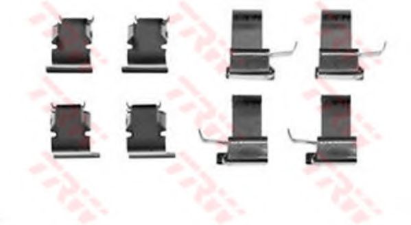Скобы тормозных колодок TRW PFK384