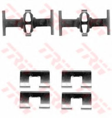 Скобы тормозных колодок TRW PFK394