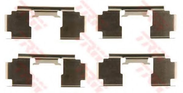 Скобы тормозных колодок TRW PFK397