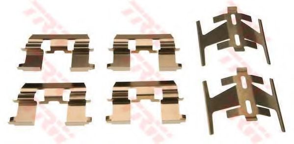 Скобы тормозных колодок TRW PFK402