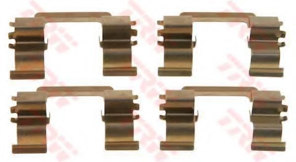 Скобы тормозных колодок TRW PFK456