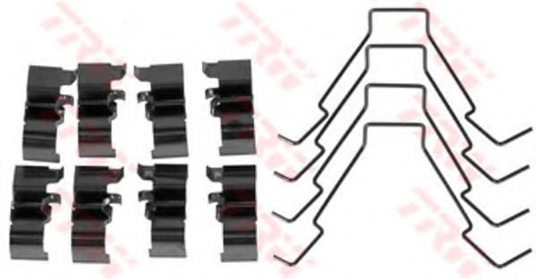 Скобы тормозных колодок TRW PFK496