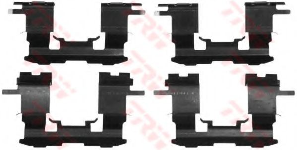 Скобы тормозных колодок TRW PFK501
