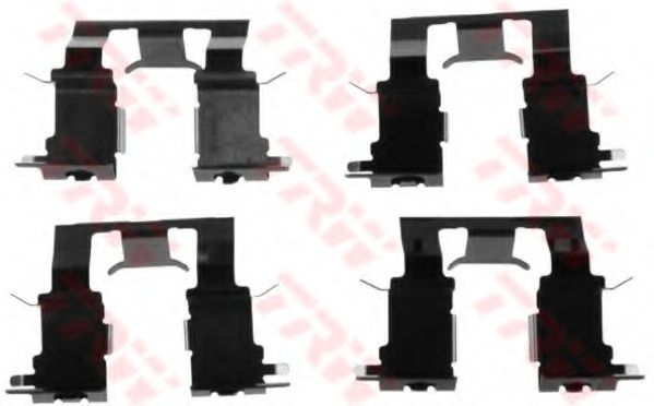 Скобы тормозных колодок TRW PFK512