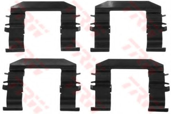 Скобы тормозных колодок TRW PFK519, купить оригинальные запчасти в ...