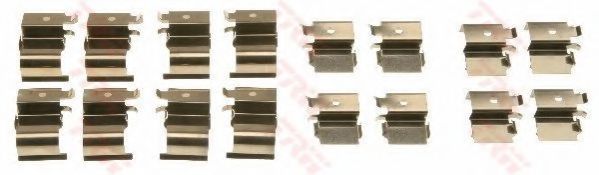 Скобы тормозных колодок TRW PFK636