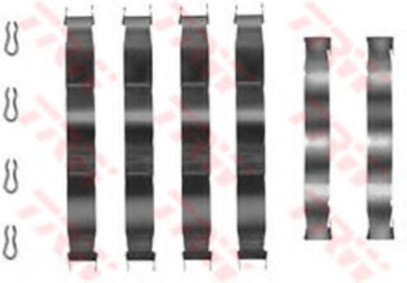 Скобы тормозных колодок TRW PFK66