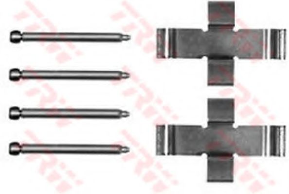 Скобы тормозных колодок TRW PFK81