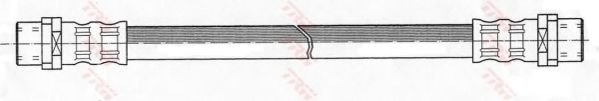 Тормозной шланг TRW PHA327