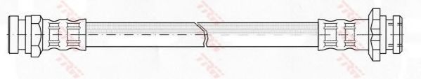 Тормозной шланг trw PHA382