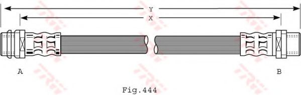 Тормозной шланг TRW PHA423