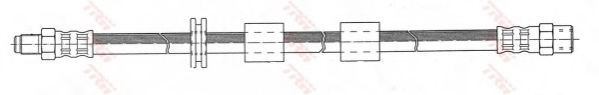 Тормозной шланг TRW PHB101