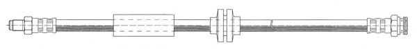 Тормозной шланг TRW PHB231 Тормозной шланг TRW PHB231