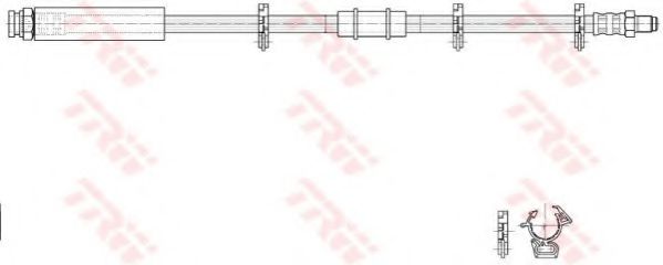 Тормозной шланг trw PHB291