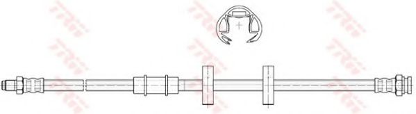 Тормозной шланг TRW PHB327