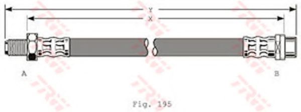 Тормозной шланг TRW PHB353