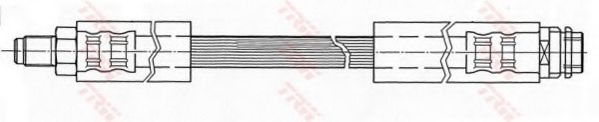 Тормозной шланг TRW PHB410