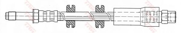Тормозной шланг TRW PHB446