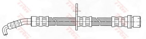 Тормозной шланг TRW PHD412