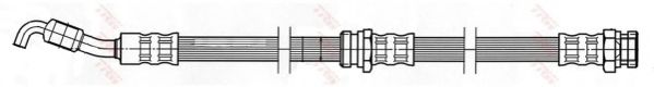 Тормозной шланг TRW PHD445