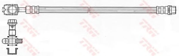 Тормозной шланг TRW PHD484