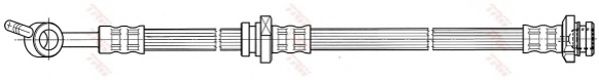 Тормозной шланг TRW PHD518