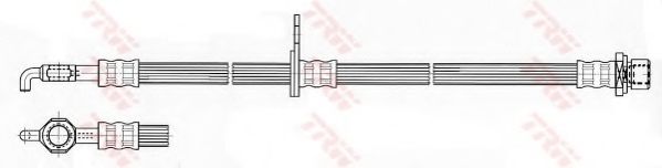 Тормозной шланг TRW PHD534