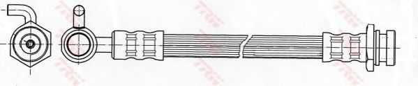 Тормозной шланг TRW PHD647