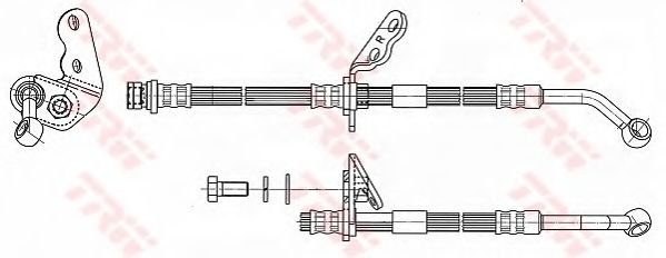 Тормозной шланг TRW PHD7085