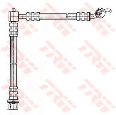 Тормозной шланг TRW PHD930
