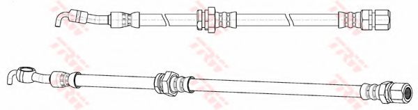 Тормозной шланг TRW PHD948
